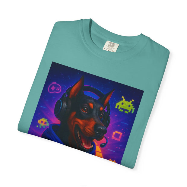 Game On Doberman Unisex T-Shirt