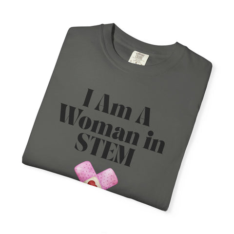 'I Am A Woman in STEM' Nurse Unisex T-Shirt