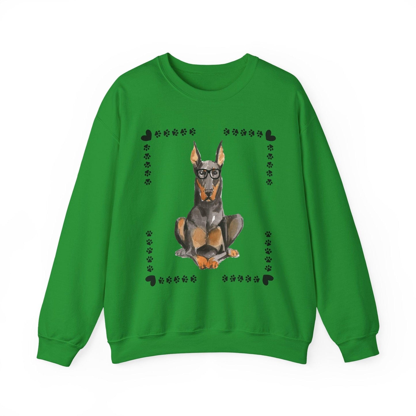 Geeky Good Doberman Unisex Crewneck Sweatshirt