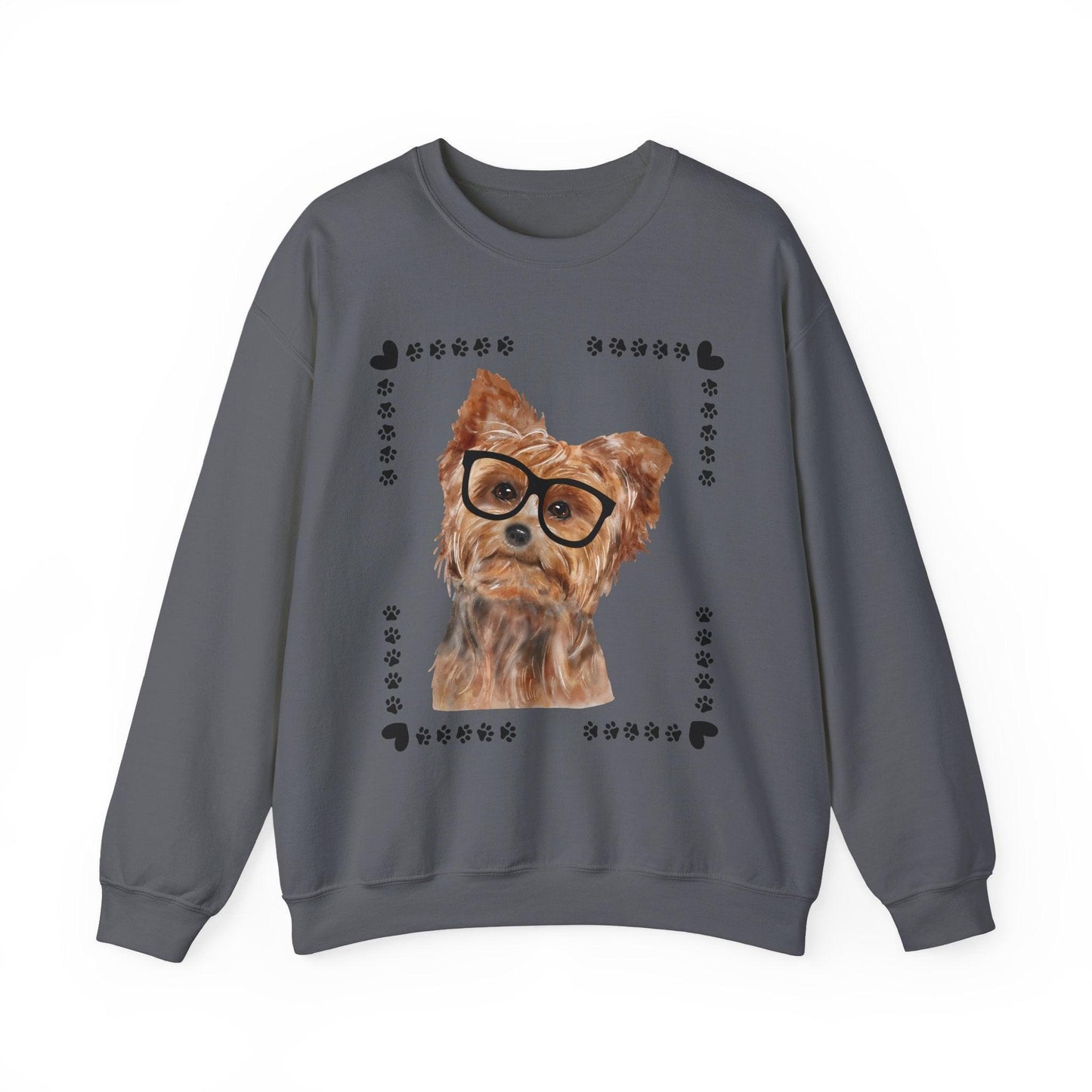 Geeky Good Yorkie Crewneck Sweatshirt
