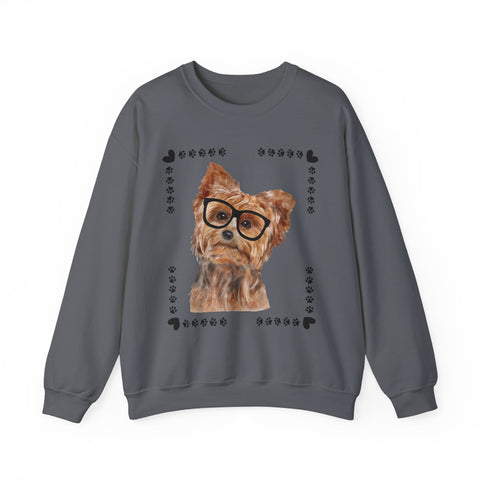 Geeky Good Yorkie Crewneck Sweatshirt