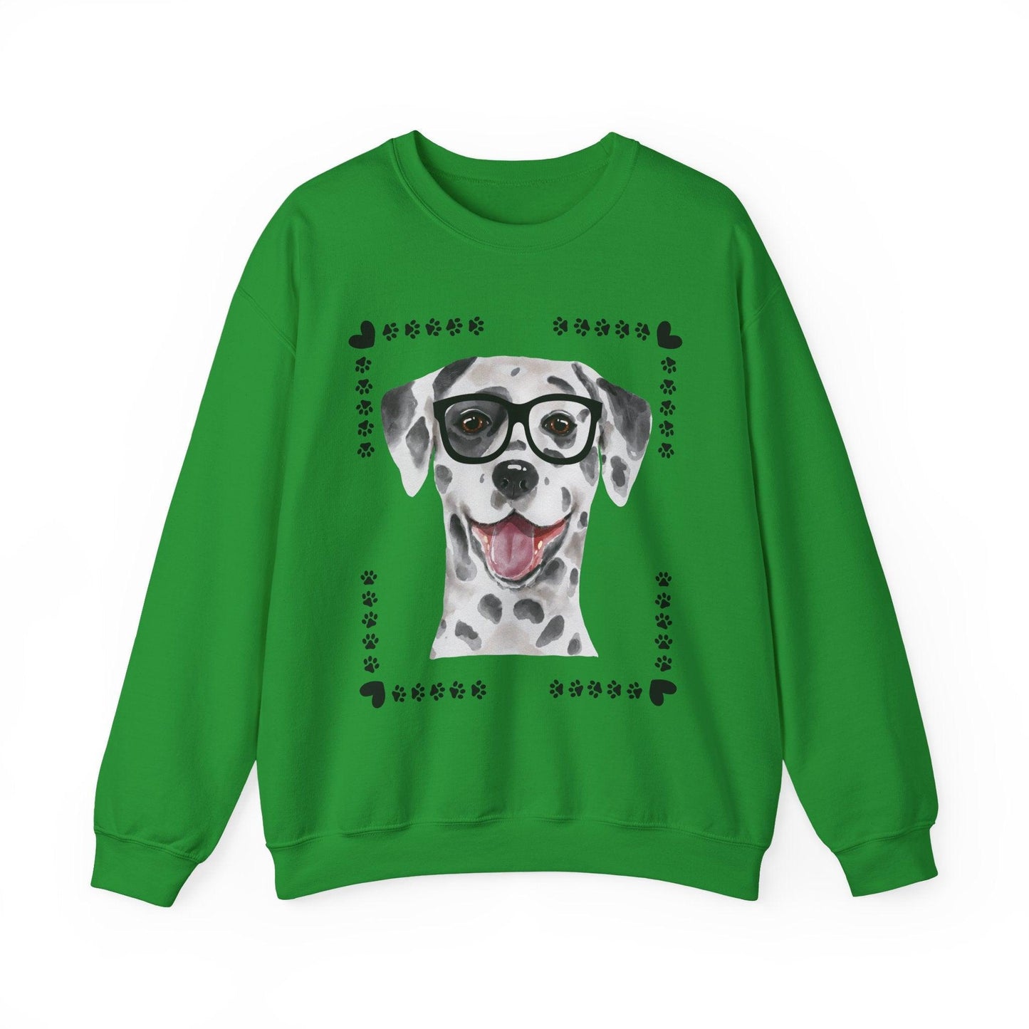 Geeky Good Dalmatian Unisex Crewneck Sweatshirt
