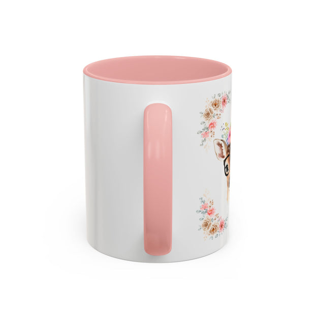 Geeky Goddess Deer Accent Coffee Mug