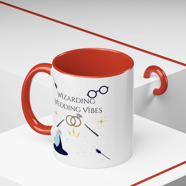 'Wizarding Wedding Vibes' Accent Coffee Mug