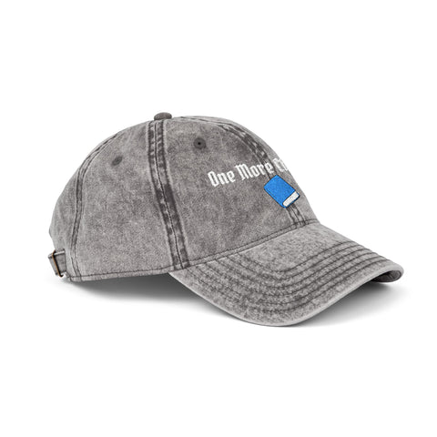 'One More Chapter' Vintage Embroidered Cap