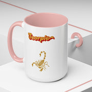 'Scorpio' Accent Coffee Mug
