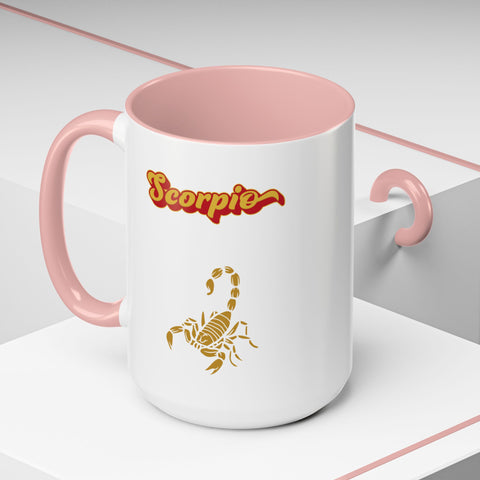 'Scorpio' Accent Coffee Mug