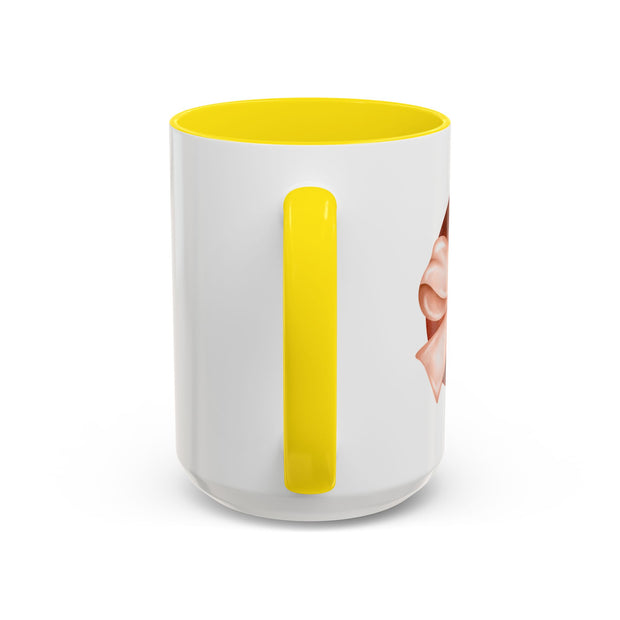 Mars Wrapped In A Bow Accent Coffee Mug