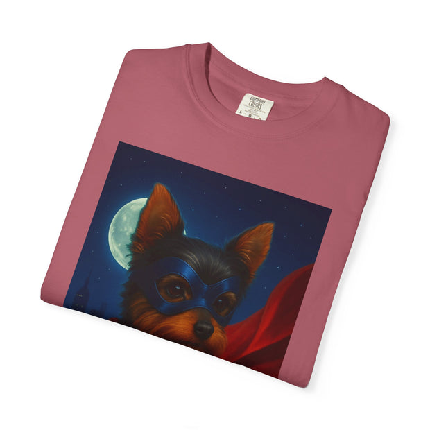 Superhero Yorkie T-shirt