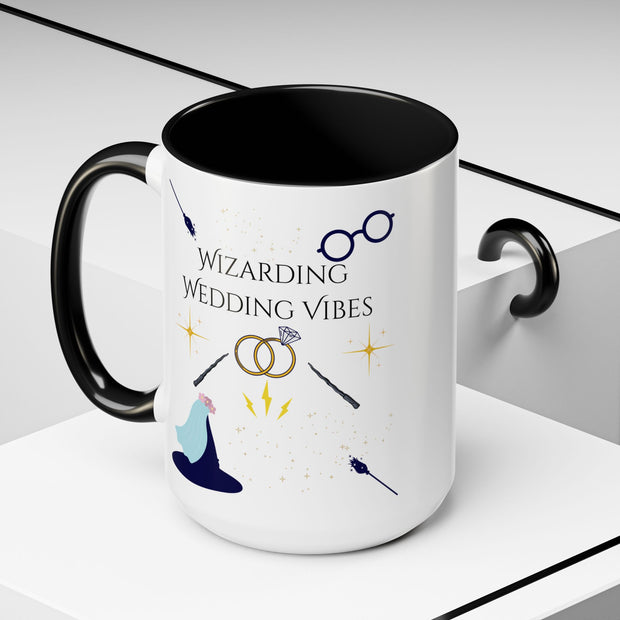 'Wizarding Wedding Vibes' Accent Coffee Mug