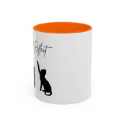 'Paws and Reflect' Cats Accent Coffee Mug
