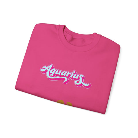 'Aquarius' Zodiac Unisex Crewneck Sweatshirt