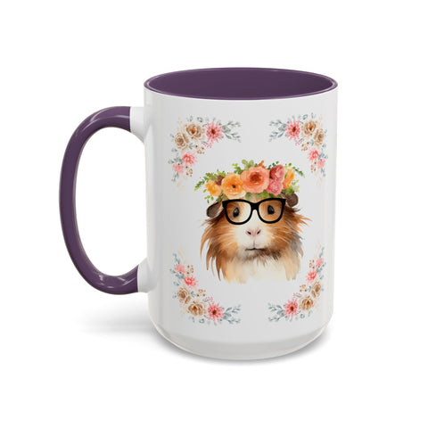Geeky Goddess Guinea Pig Accent Coffee Mug