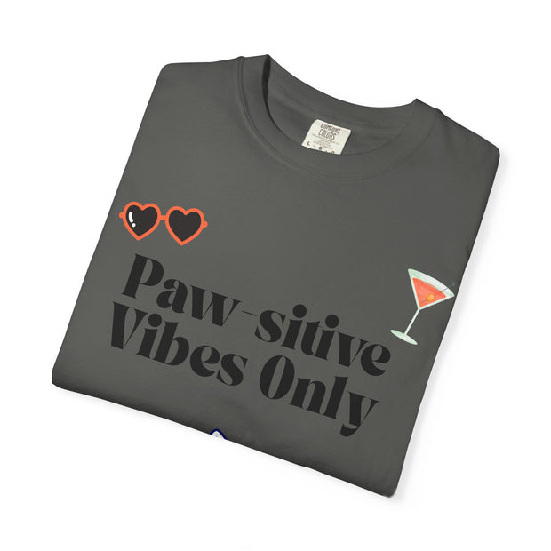 'Paw-sitive Vibes Only' Unisex T-Shirt