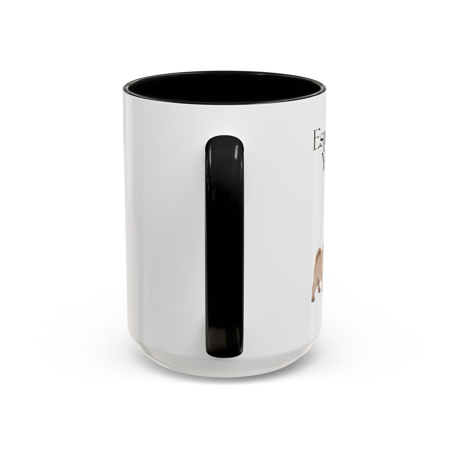 'Espawresso Yourself' Pug Accent Coffee Mug