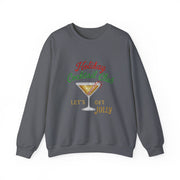 Holiday Cocktail Club Sweatshirt | Lets Get Jolly Christmas Sweatshirt