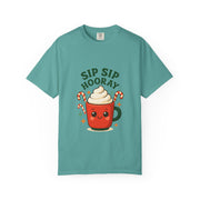 'Sip Sip Hooray' Holiday Unisex T-shirt