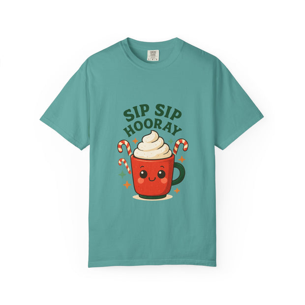 'Sip Sip Hooray' Holiday Unisex T-shirt