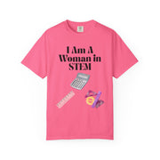 'I Am A Woman STEM' Mathematics Unisex T-Shirt