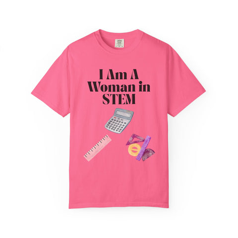'I Am A Woman STEM' Mathematics Unisex T-Shirt