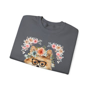 Geeky Goddess Pomeranian Unisex Crewneck Sweatshirt