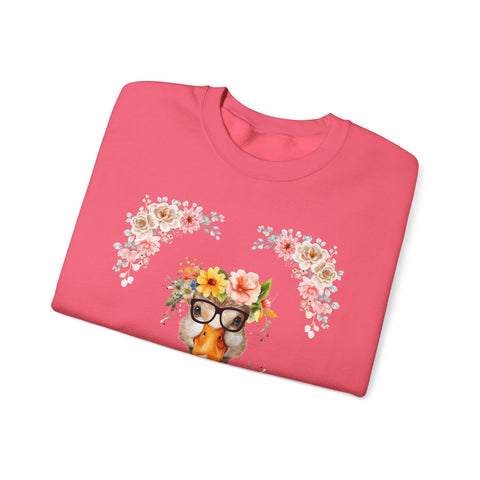 Geeky Goddess Duck Unisex Crewneck Sweatshirt