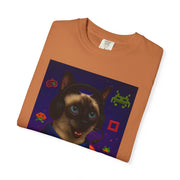 Game On Siamese Cat Unisex T-Shirt