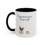 'Espawresso Yourself' French Bulldog Accent Coffee Mug