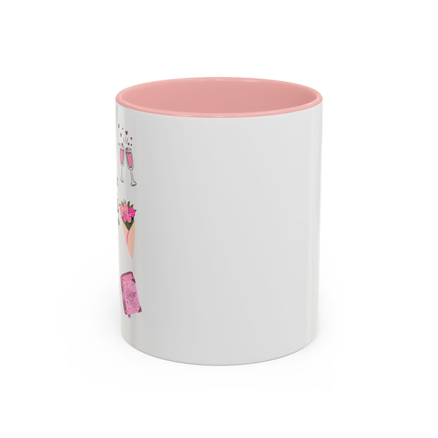 'Side Quest: Bridesmaid Duties' Accent Coffee Mug