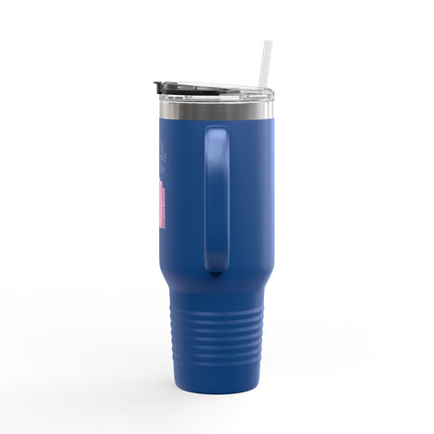 'I Like Big Books and I Cannot Lie' Insulated Travel Mug, 40oz