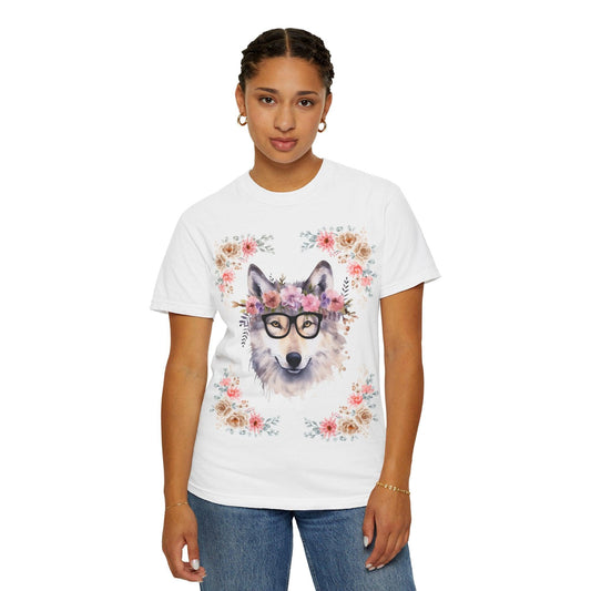 Geeky Goddess Wolf Unisex T-Shirt