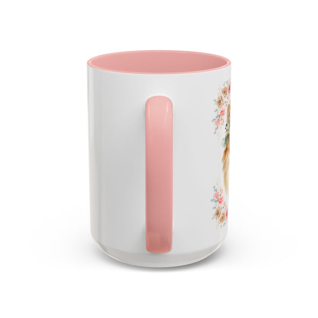 Geeky Goddess Pomeranian Accent Coffee Mug