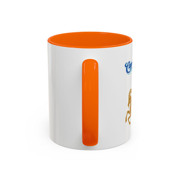 'Capricorn' Zodiac Accent Coffee Mug