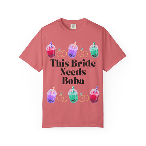 'The Bride Needs Boba' Unisex T-Shirt