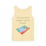 'Just One More Chapter (on the Beach)' Unisex Tank Top