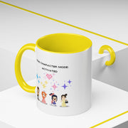 'Main Character Mode: Activated' Accent Coffee Mug