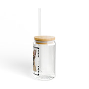 Geeky Good French Bulldog Sipper Glass