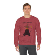 'Witch, Please. Too Much Magical To Handle' Wizard Unisex Crewneck Sweatshirt