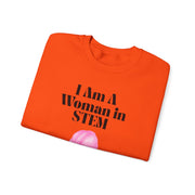'I Am A Woman In STEM' Engineer Unisex Crewneck Sweatshirt