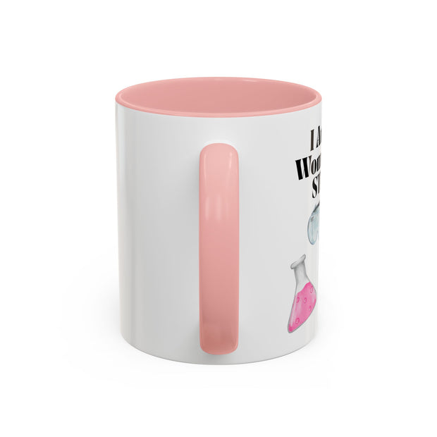 'I Am A Woman In STEM' Scientist Accent Coffee Mug