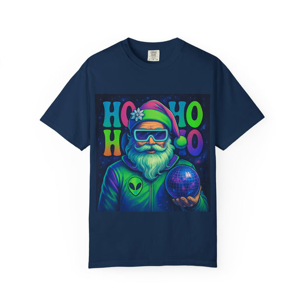 'Ho Ho Ho' Futuristic Santa Unisex  T-shirt