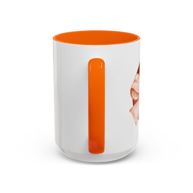 Mars Wrapped In A Bow Accent Coffee Mug