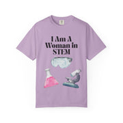 'I Am A Woman In STEM' Scientist Unisex T-shirt