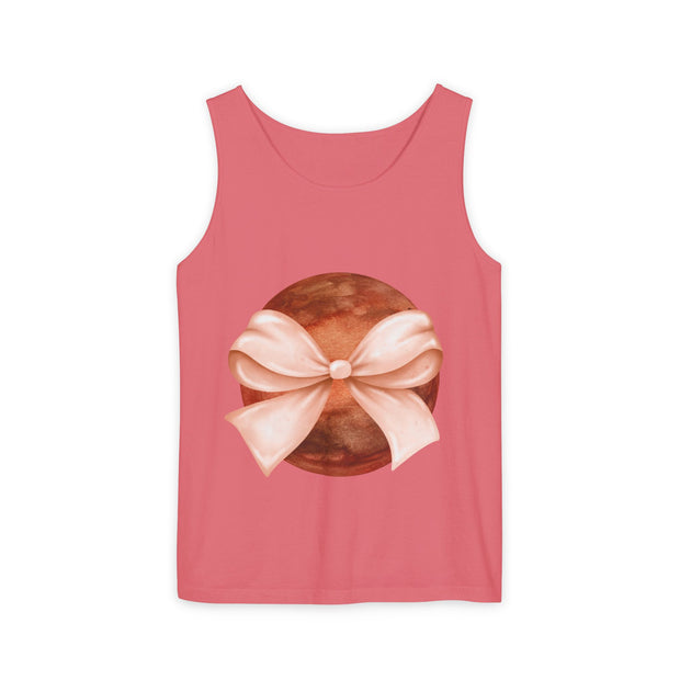 Mars Wrapped In Bow Unisex Tank Top