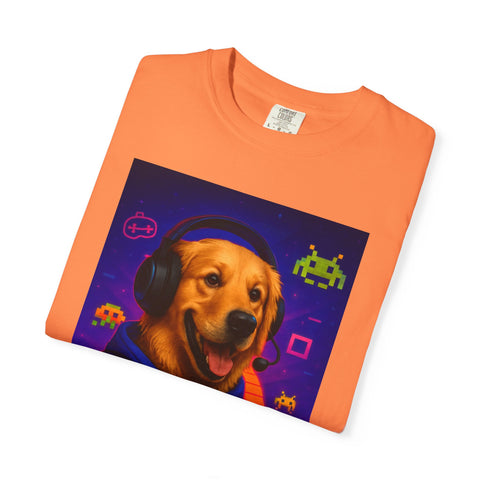 Game On Golden Retriever Unisex T-shirt