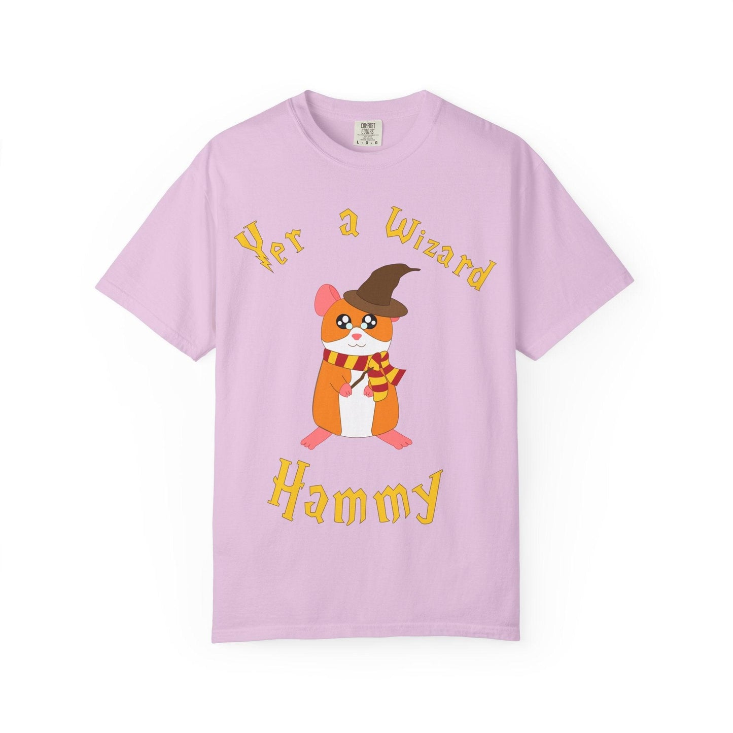 Hammy Wizard Hamster T-Shirt | Cute Spellcaster Illustration