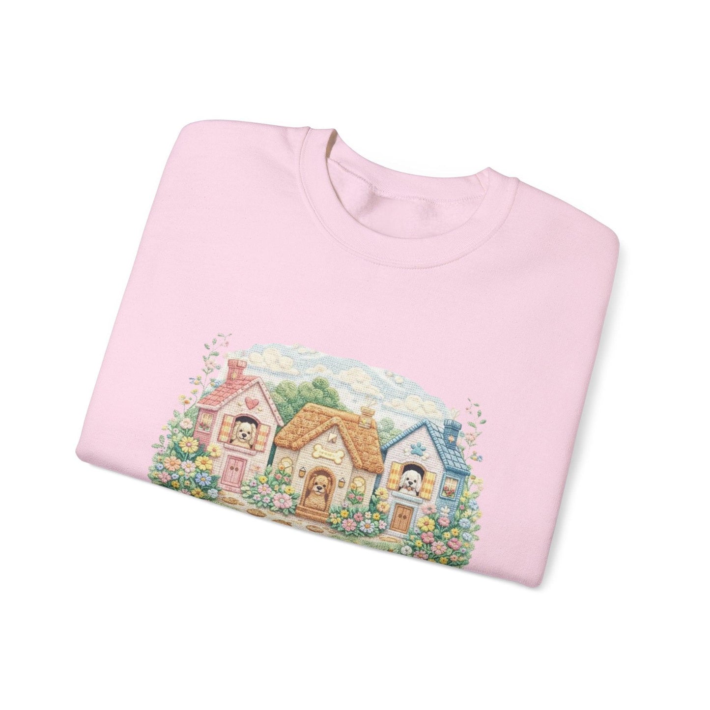Cottagecore Sweatshirt, Floral Garden Cottage Crewneck, Cozy Vintage Pastel House Shirt