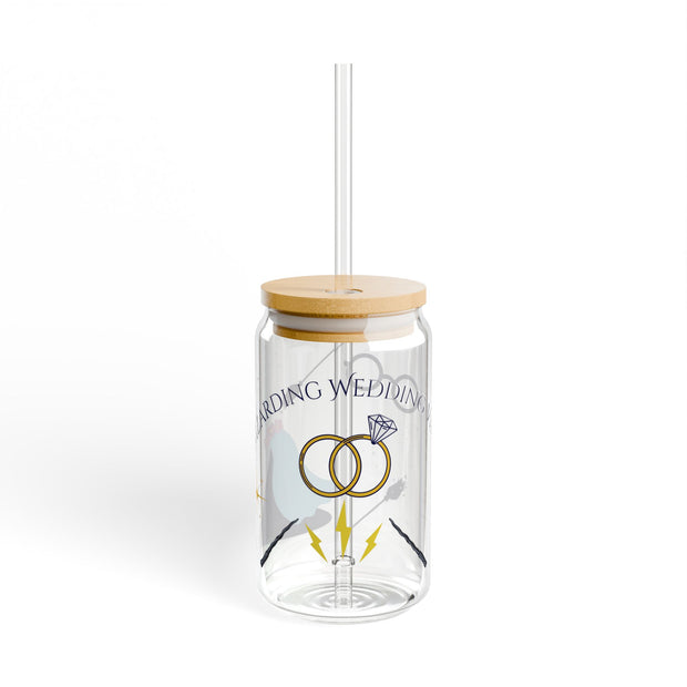 'Wizarding Wedding Vibes' Sipper Glass
