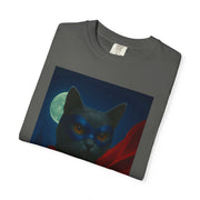 Superhero Dark Gray Cat Unisex T-shirt