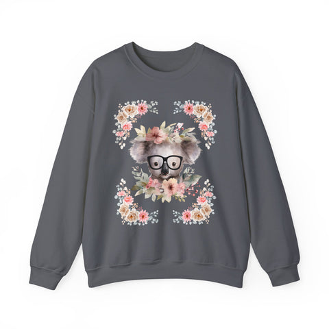 Geeky Goddess Koala Unisex Crewneck Sweatshirt